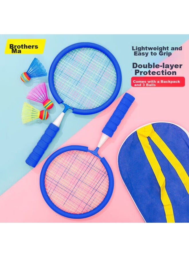 Martin Brothers Children's Badminton Racket Toy For Boys And Girls Aged 6-13, Outdoor Sports Tennis Racket, Parent-child Interactive Toy, Protective Model - Image 1