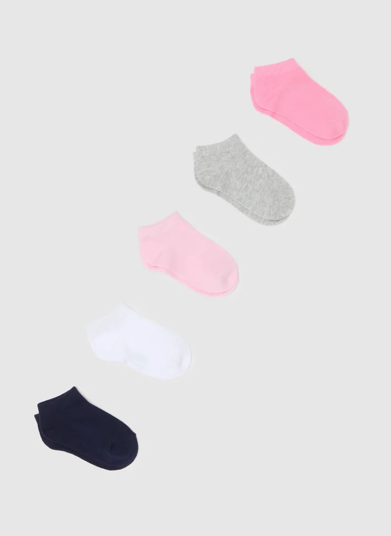 Ovs Five-Pair Pack Stretch Shoe Liners