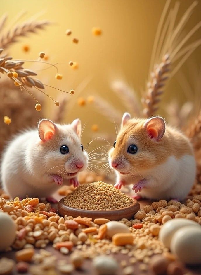 Tuki Food for Hamster – 750g | Natural & Healthy Premium Mix Seeds, | Daily Hamster Food Seeds| All Life Stages - Image 4