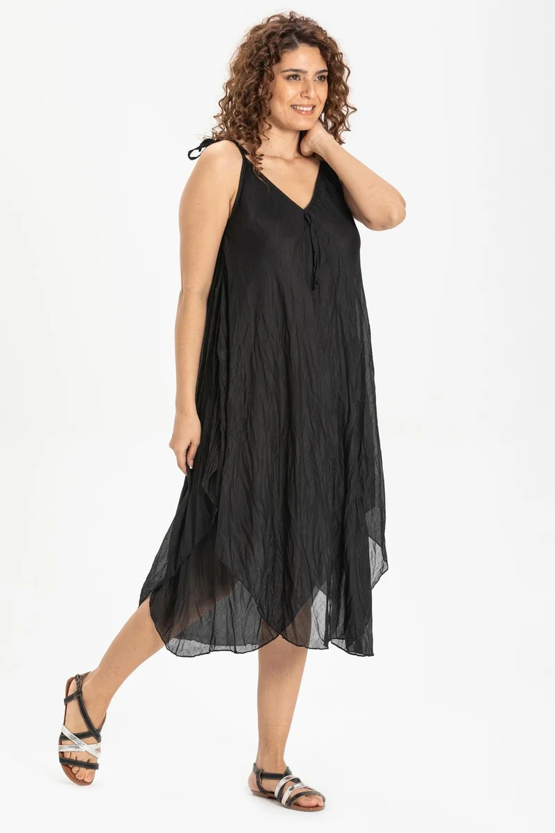 اليش شيل بيزي Flowy Hemline Dress