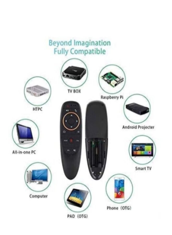 Arabest G10 Voice Air Mouse 2.4GHz Wireless Voice Smart Remote Control for Android TV Box, PC, Laptop - Image 3