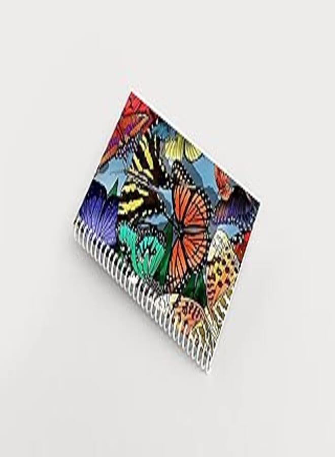 Premium Notebook - 100 Pages 15 x 8in - Butterfly King, A5,15X20cm