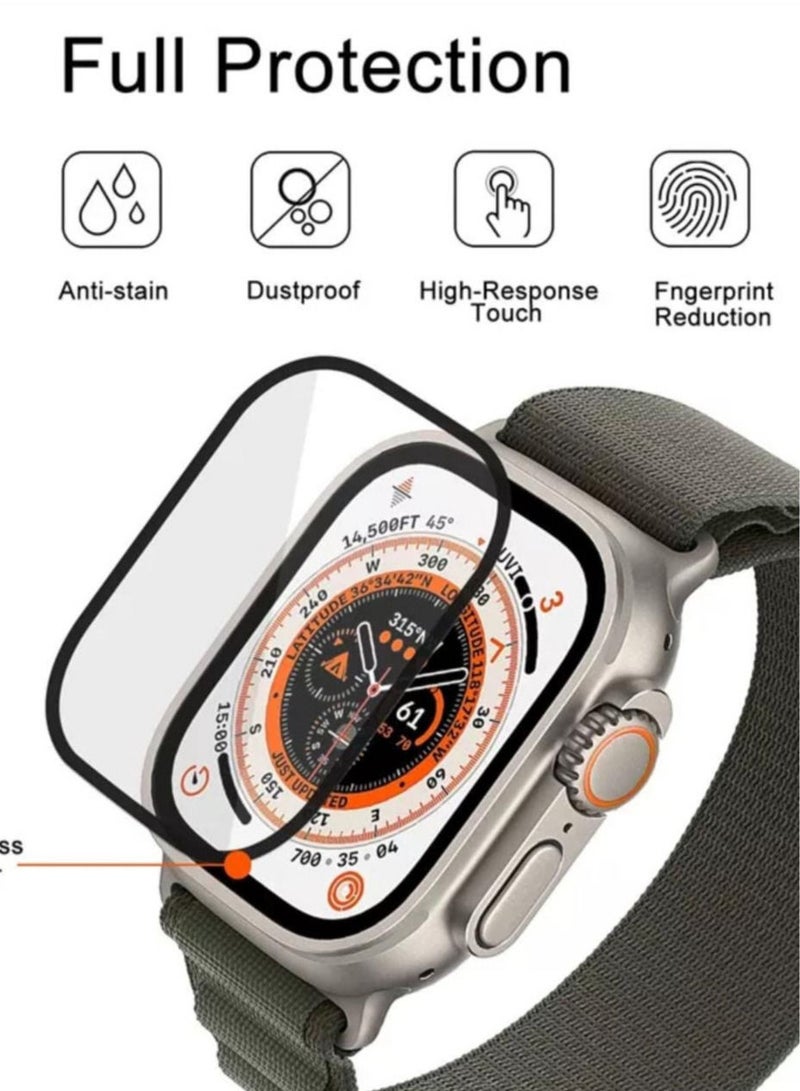 3 قطع نانو لحماية شاشة ساعة ابل الاصدار 8 مقاس 41mm - Image 2