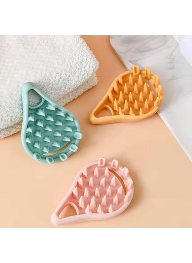 Silicone scalp cleansing and massage brush – to stimulate hair growth and deep clean - Image 1