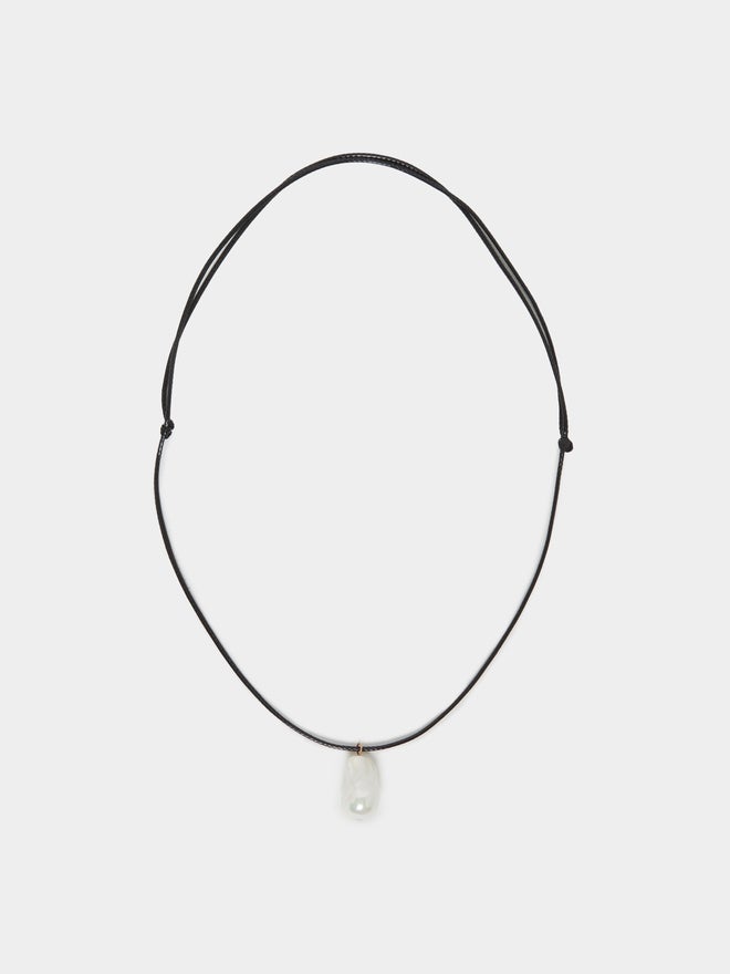Styli Styli Pearl Pendant Necklace on Cord  - Image 2