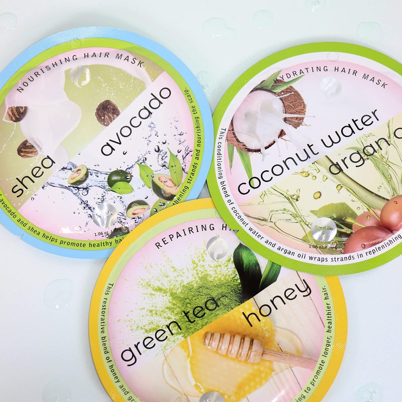 SpaLife Assorted All Natural Hair Mask 9 pack - Image 3