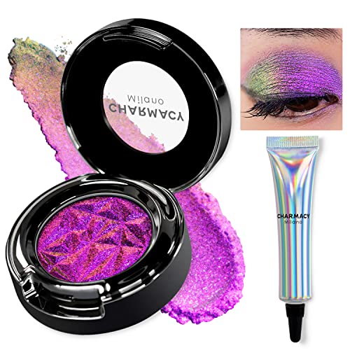 CHARMACY Duochrome Eyeshadow Insane Shifters Chameleon Eyeshadow Creates HighImpact Metallic Eye Looks 100 Vegan and Cruelty Free 19g 903