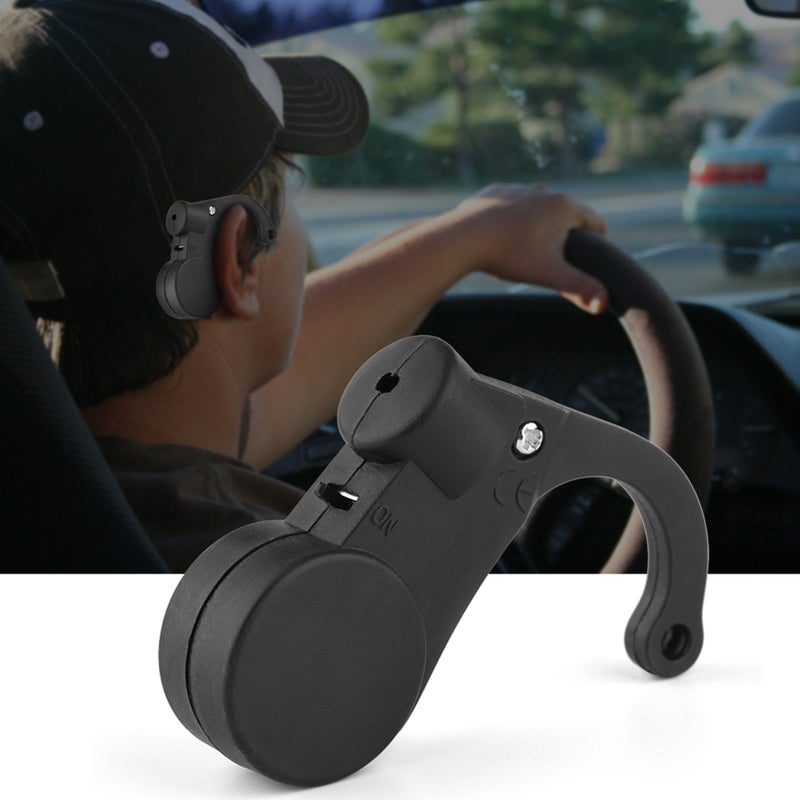 Drowsiness Prevention Alarm: Light Compact Plastic Wearable - Private Sound Alert Sleepy Reminder for Car Drivers Night Shift Medical Security Personnel - Image 1