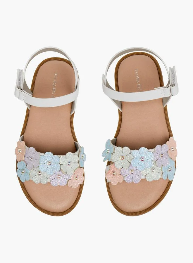 Flora Bella By Shoexpress Flora Bella Girls Hook and Loop Closure Sandals