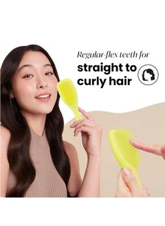 TANGLE TEEZER Tangle Teezer Ultimate Detangler Mini-Hyper Yellow  - Image 3