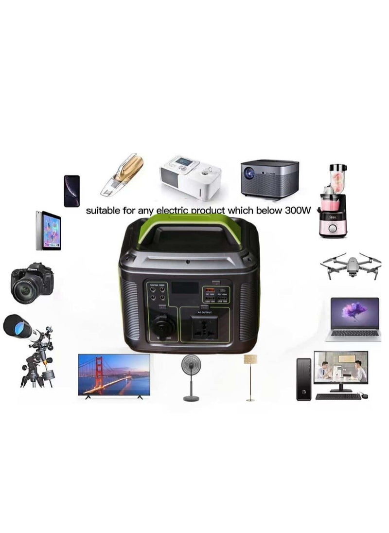 REBENUO Backup power source RCP120 with torch light Power station with a power of 300 watts per hour and multiple charging options Perfect size and efficient performance New version  - Image 5