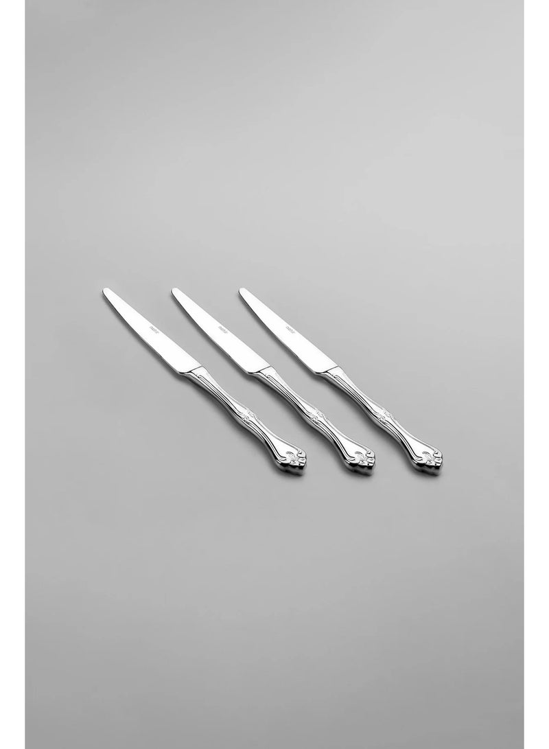 نهير طقم أدوات مائدة لاليزار سادة 18 قطعة لعدد 6 أشخاص مع علبة (صنع في تركيا) - Image 4