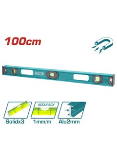 TOTAL Spirit Level 100Cm With Magnetic Tmt210026 