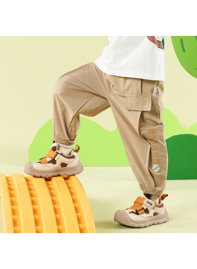Bornbay 2025 Summer Boys' Lightweight Breathable Mosquito-repellent Pants - Loose Comfortable Outdoor Cargo Pants Versatile Trousers - Image 5