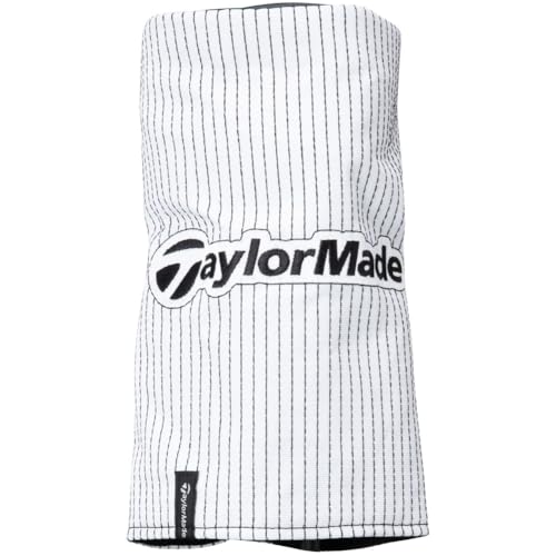TaylorMade Golf BARREL DRIVER PINSTRIPE HEADCOVER,WHITE - Image 1