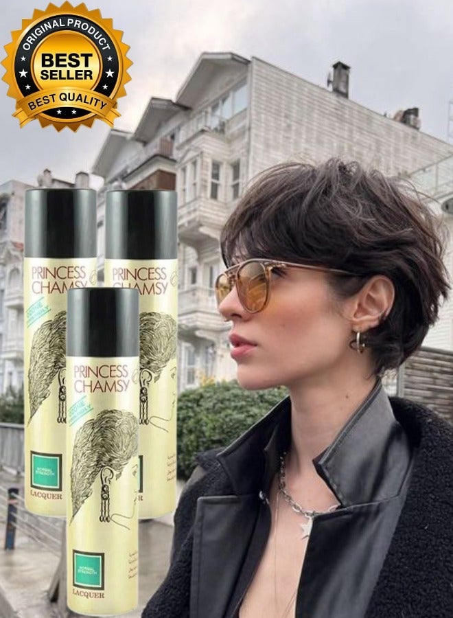 برينسس شامسي 3 قطع بخاخ للشعر نورمال 300مل - Image 1
