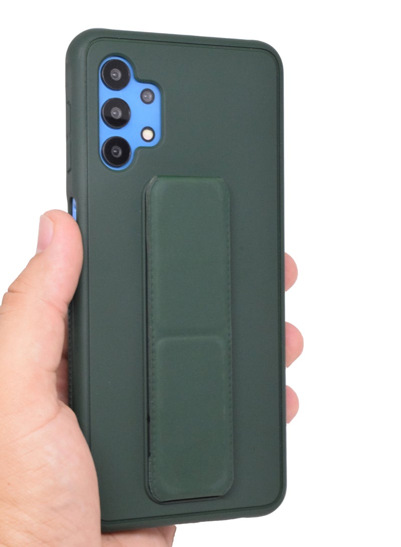 BORTONY Galaxy A32 5G Case Silicone Camera Protected Shockproof With Finger Grip Stand Cover Compatible with Samsung Galaxy A32 5G - Image 3