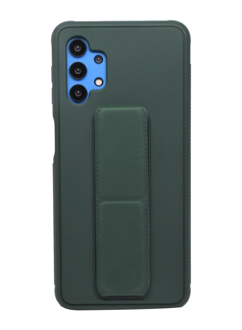 BORTONY Galaxy A32 5G Case Silicone Camera Protected Shockproof With Finger Grip Stand Cover Compatible with Samsung Galaxy A32 5G - Image 1