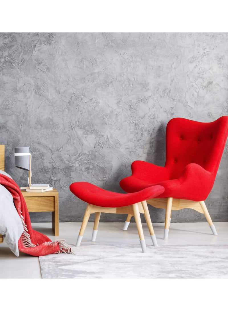 SOLARAE Chair Leg Socks 16 Pcs High Elastic Knitted Chair Leg Floor Protectors Thickening Furniture Socks - Image 3