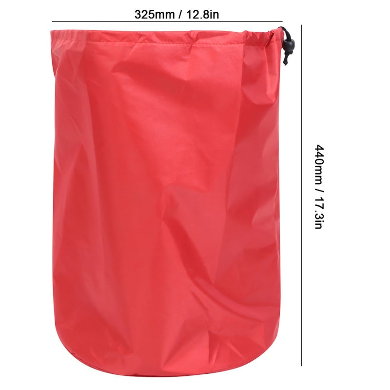 Outdoor Dustproof Waterproof Sunscreen Gasoline Engine Micro Tiller Fuel Tanks Shield Cover Red 325x440mm - Image 3