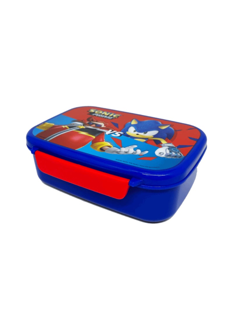 Sonic Prime The Hedgehog Leak Proof Rectangular Lunch Box for Kids Blue 765ml 112-61-30 - Image 1