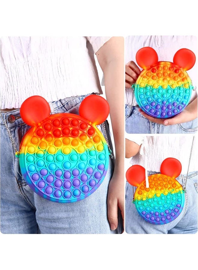 Loquat 2-Piece Sensory Fidget Shoulder Bag Toys 18.5 x 18.5 x 2cm - Image 5