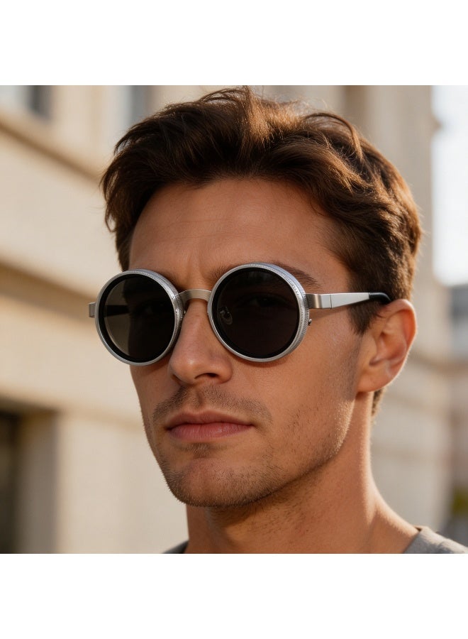 Adjustable Zoom ND Polarized UV400 Sunglasses for Outdoor Sun Protection - Image 2