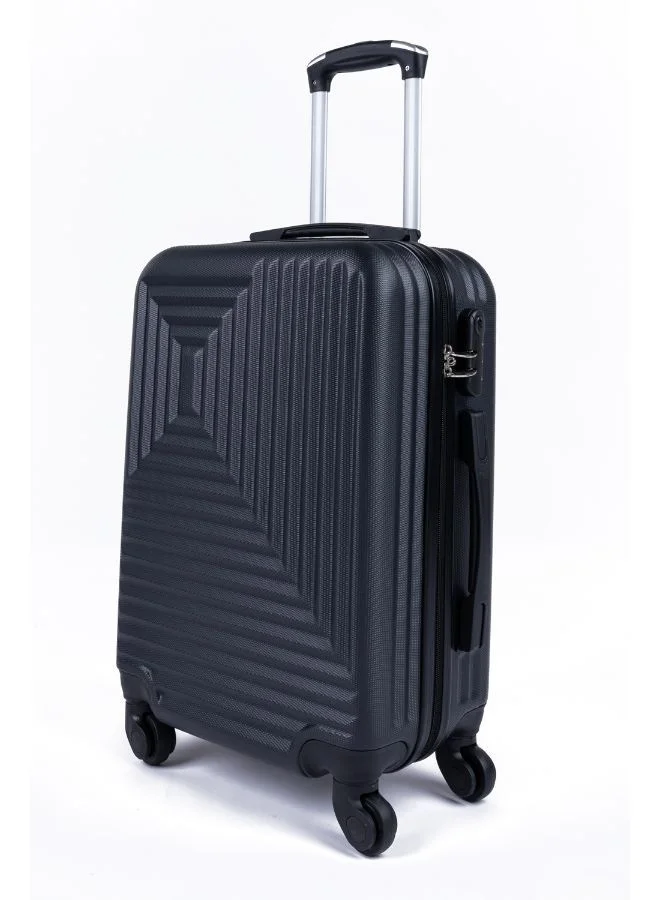 ليمرا طقم شنط سفر مكون من اربع حقائب أمتعة لون أسود بمقاس 32"/28"/24"/20" انش
