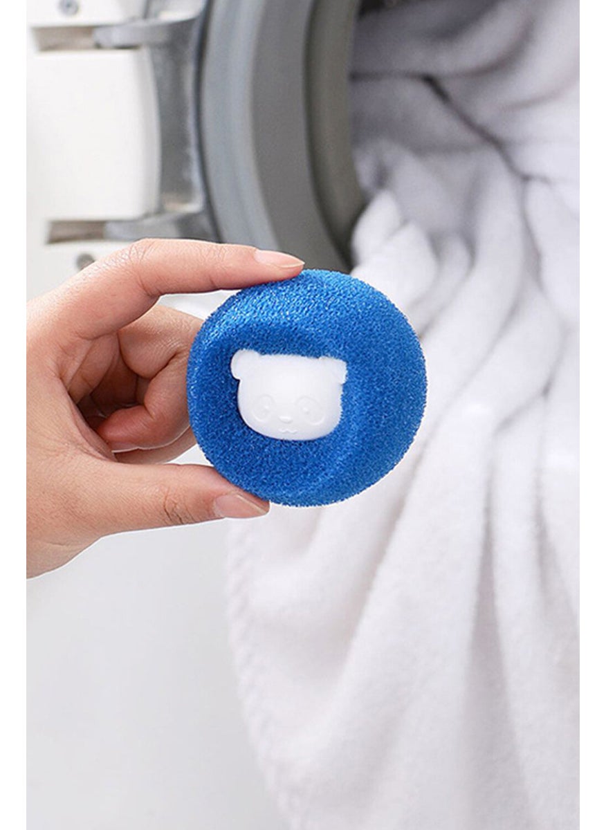 Markafox Washing Machine Fluff and Hair Collection Ball Clothes Hair Fluff Collection Ball 1450  - Image 1