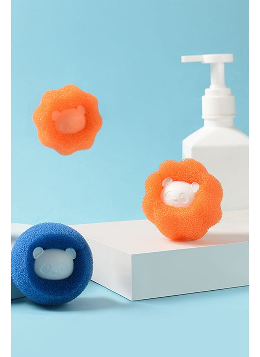 Markafox Washing Machine Fluff and Hair Collection Ball Clothes Hair Fluff Collection Ball 1450  - Image 4