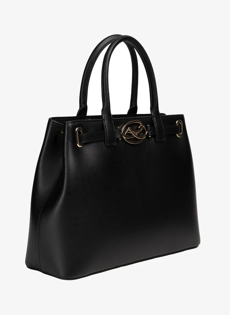 Christian Lacroix Christian Lacroix Women's Rocaille Genuine Leather Tote Bag - Black