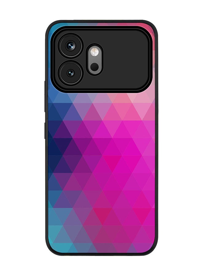 Stylizedd Rugged Case for Honor 600- Slim Fit Hybrid Rubber Cover Violet Prism - Image 1