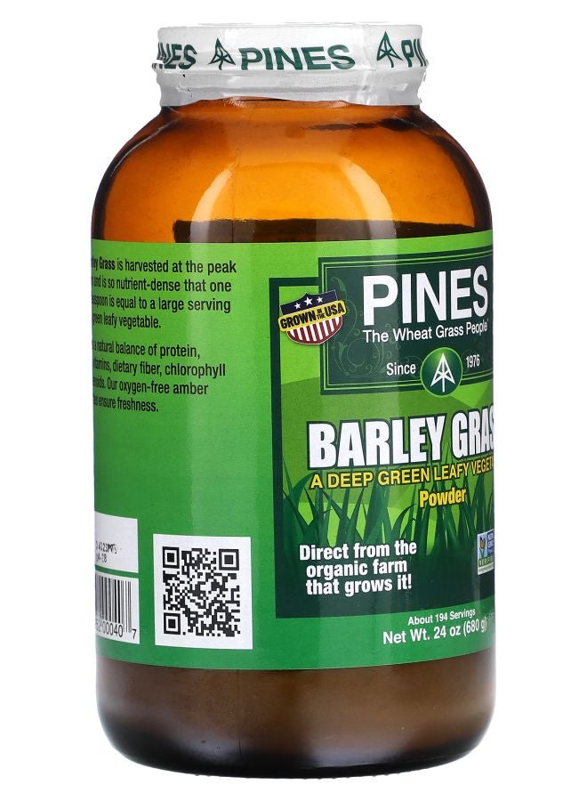 Pines International Barley Grass Powder 24 oz (680 g) - Image 2