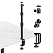 Selens Selens Tabletop Camera Desk Mount Stand, 9.4"-18.5" with 1/4" Ball Head, Adjustable Desktop Stand Mount for DSLR - Image 2