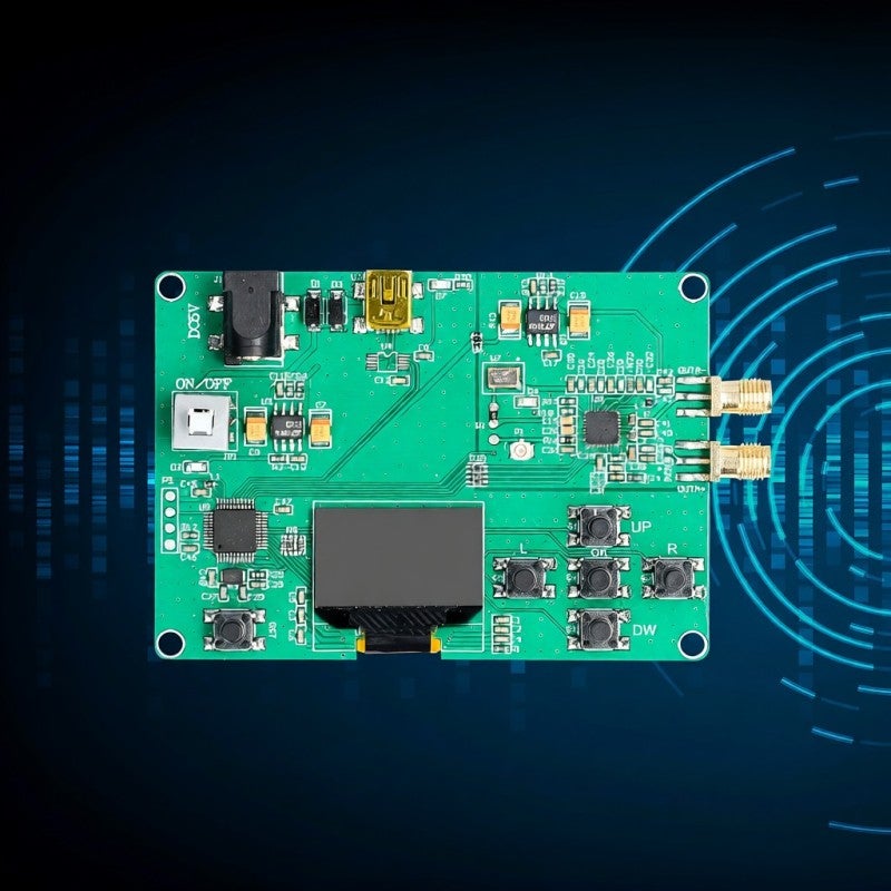 RF Generator Module Dot Swept Frequency Amplitude Adjustable 0.5PPM Radio Frequency Signal Source Circuit Board SMA Output Interface - Image 4