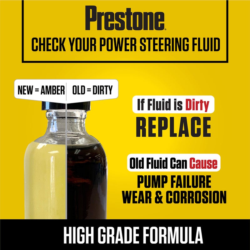 Prestone AS260-6PK Power Steering Fluid - 12 oz, (Pack of 6) - Image 4