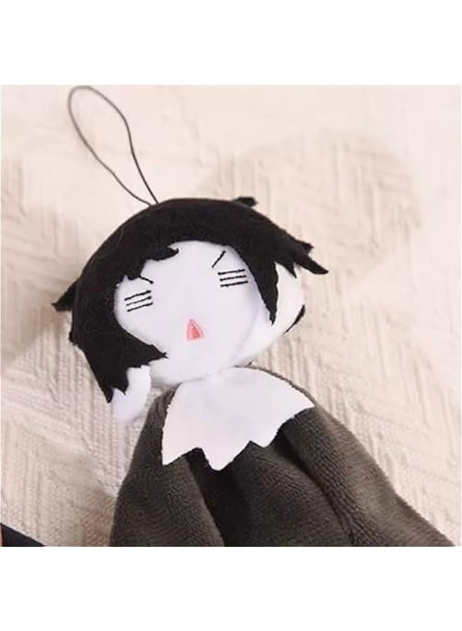 Nakahara Chuuya Dazai Osamu Plush Figure 16cm Cute Stuffed Anime Figures Cartoon Soft Pendant for Bags Clothes Decoration Gift - Image 4