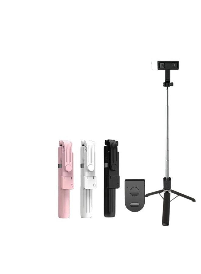 Bluetooth Mobile Phone Selfie Stick Mini Wireless Tripod Light Fill Light Selfie Mini Horizontal And Vertical Shooting Live Pole Manufacturers-Color:F510 White (without Light) 130cm  - Image 5