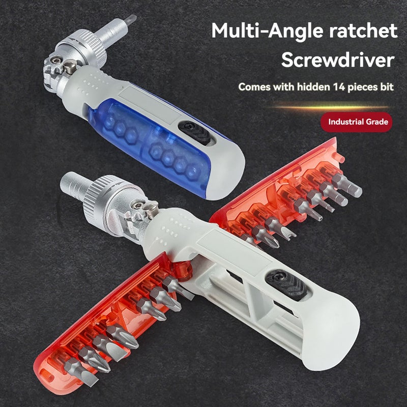 15 in 1 ratchet screwdriver head multifunctional combination screwdriver cross combination set irregular screwdriver screwdriver - Image 3