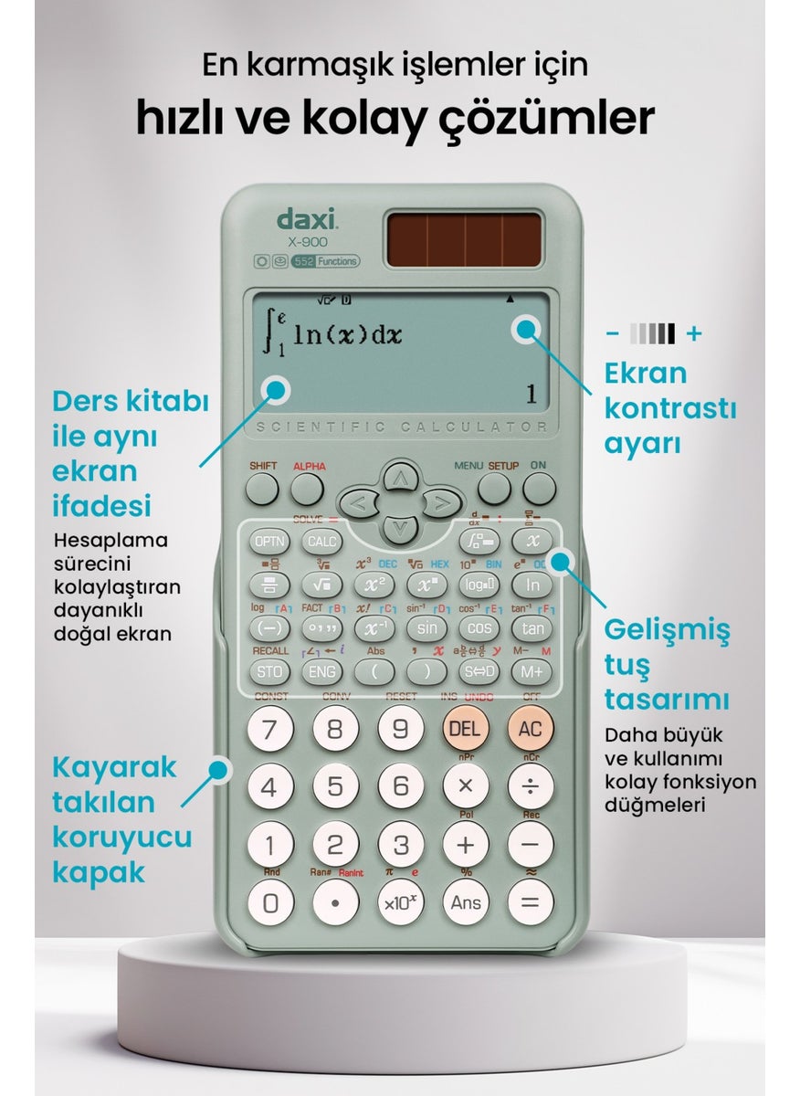DAXI - X-900 552 Function Scientific Calculator - Image 1