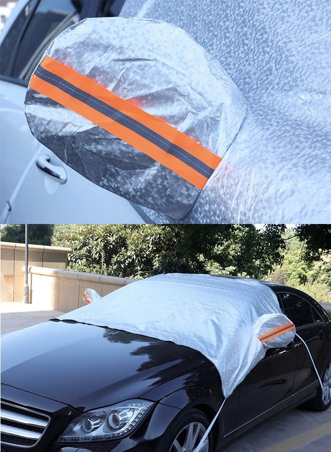 DUNISO Windshield Sunshade Car Sun Protection Cover Car Shade Front Windshield Blocks 99% UV Rays Keeps Your Vehicle Cool Foldable - Image 3