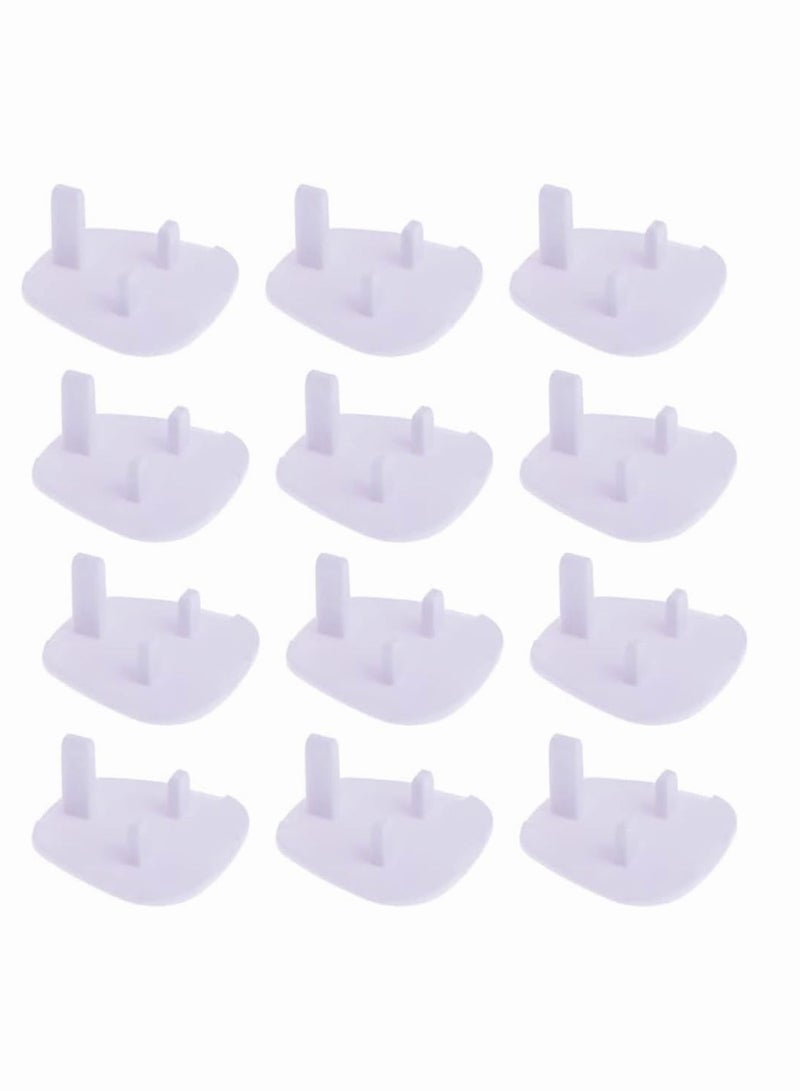 12Pcs Baby Safety Socket Plug Cover Set Baby Proofing Plug Covers Suitable for Kids Babies and Schools - Image 1
