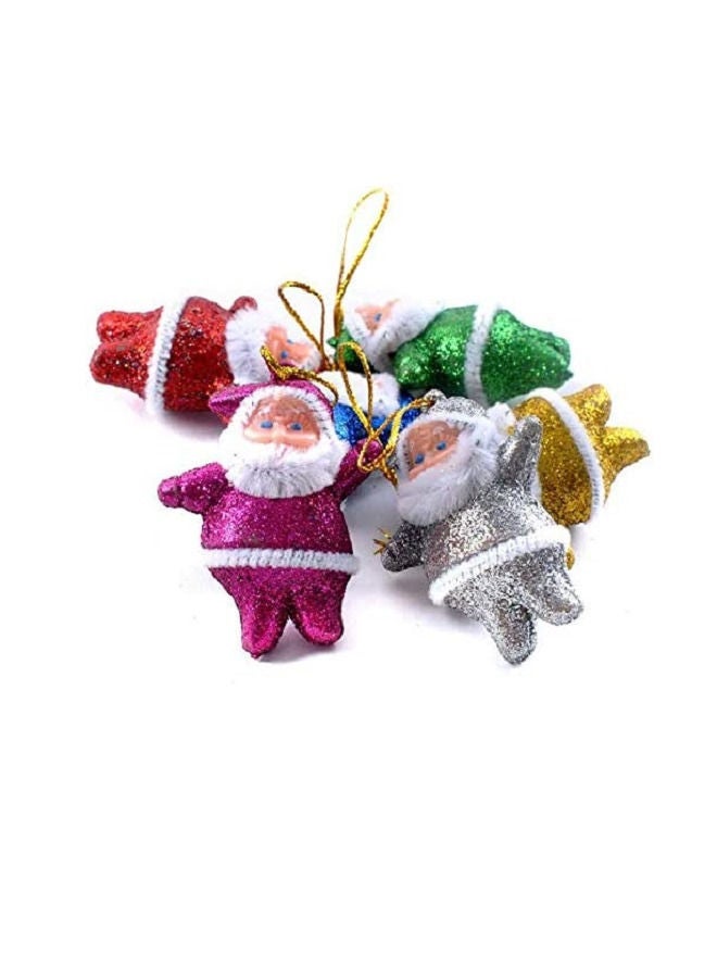 Gerenic Fashion Christmas Tree Decorations - Santa Claus -6 Pieces - Image 1