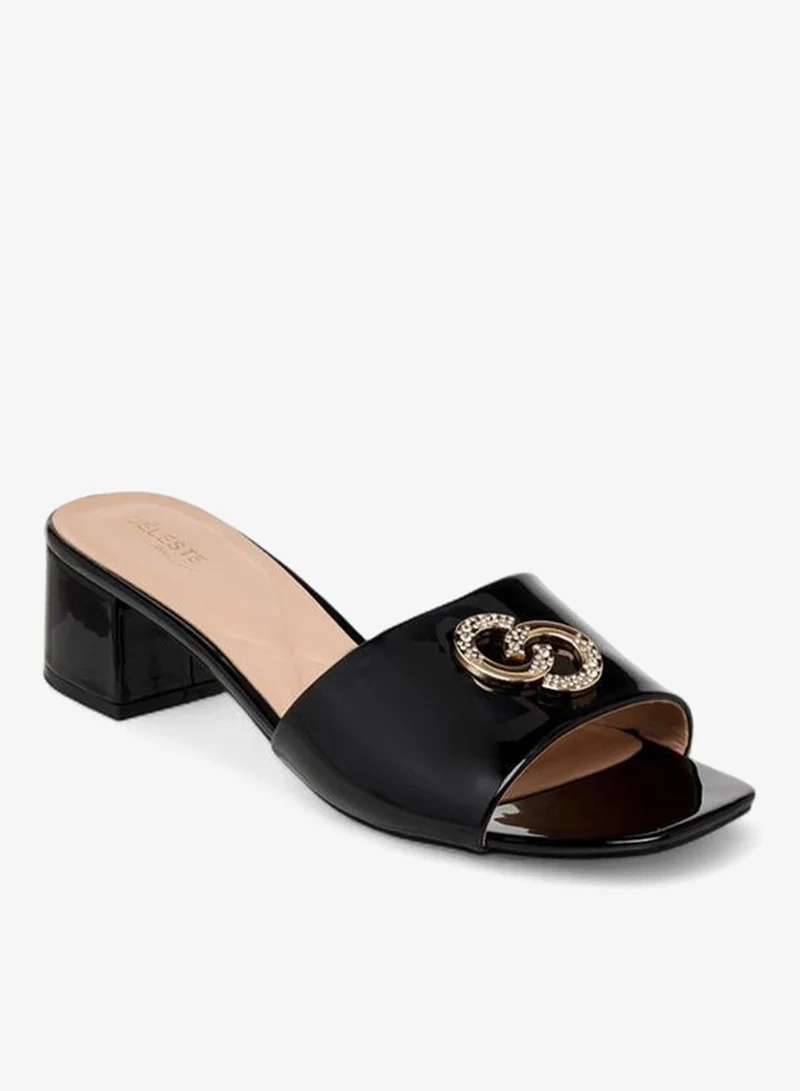 سيليست Women Block Heel Sandals Ramadan Collections