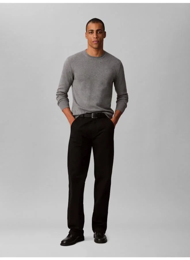 CALVIN KLEIN Crew Neck Cotton Jumper