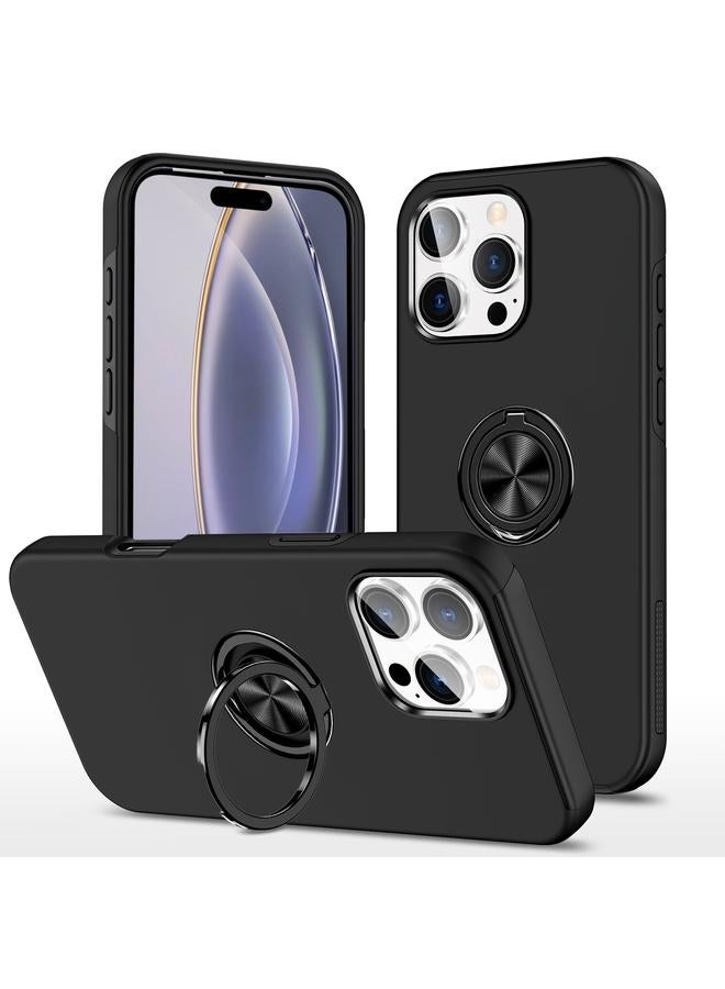 S-TOP Case For iPhone 16 Pro Magnetic Ring Holder Phone Case - Image 1