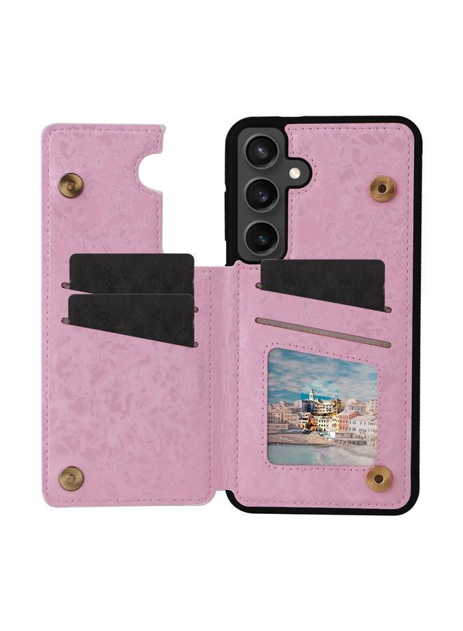 S-TOP Case For Samsung Galaxy S24 FE 5G Printed Double Buckle RFID Anti-theft Phone Case - Image 2