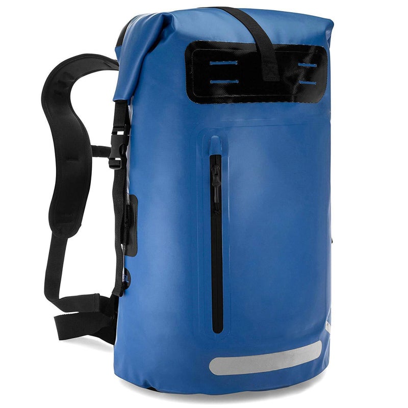 Waterproof Backpack Heavy Duty Roll-Top Dry Bag for Kayaking Rafting Boating - Image 1