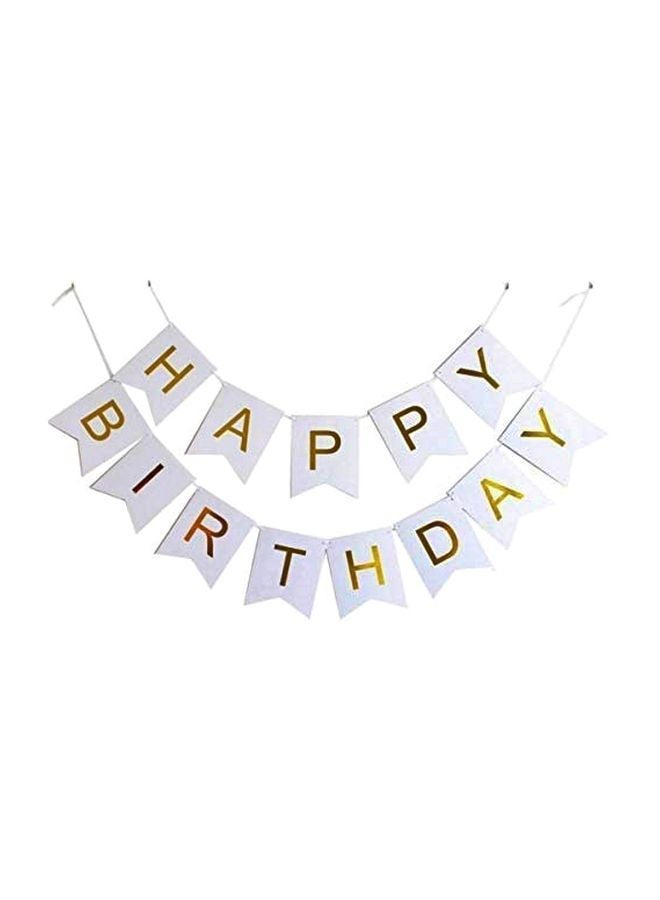 13-Flag Happy Birthday Banner 2701 - Image 1