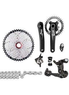 ZTTO 1x10 Speed MTB Derailleurs Shifter Groupset Bike Crankset 11-50T Cassette Flywheel 10 Speed Chain